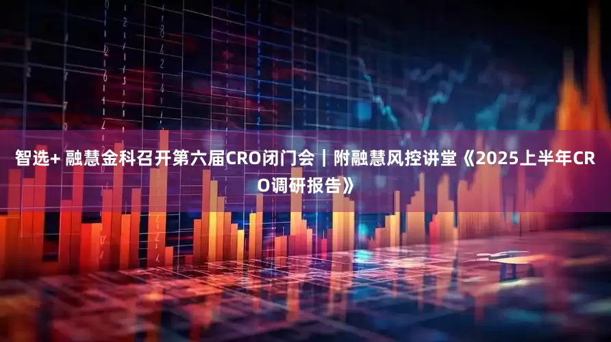 智选+ 融慧金科召开第六届CRO闭门会｜附融慧风控讲堂《2025上半年CRO调研报告》
